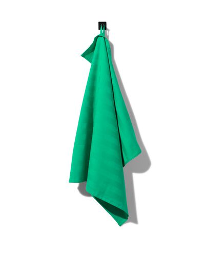 torchon 65x65 coton vert - 5450037 - HEMA