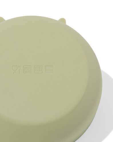 bol enfant ⌀10cm silicone monstre vert - 80650221 - HEMA
