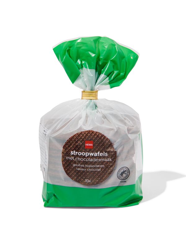 gaufres hollandaises saveur chocolat 360 g - 10860079 - HEMA