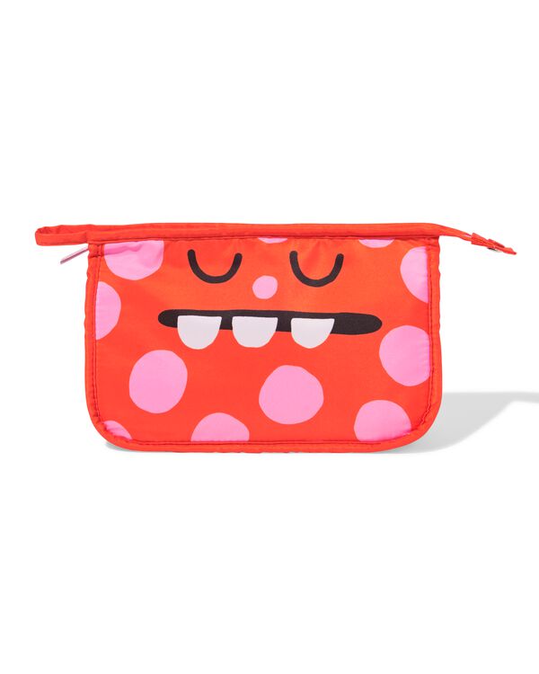 Kulturtasche rot Monster - 11890692 - HEMA