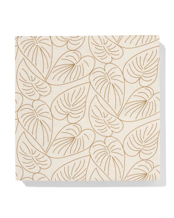 Servietten 33 &times; 33 cm Papier botanisch &ndash; 20 St&uuml;ck - 14200295 - HEMA