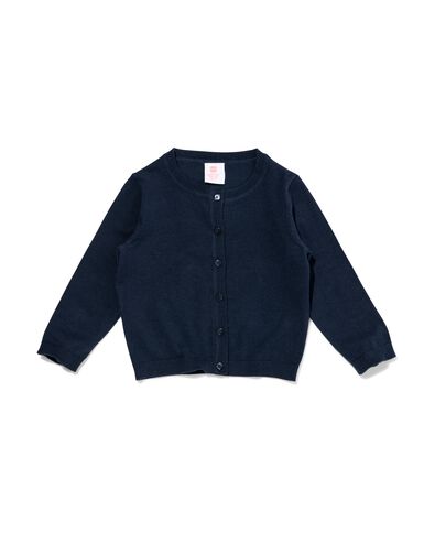 gilet enfant bleu fonc&eacute; - 1000003115 - HEMA