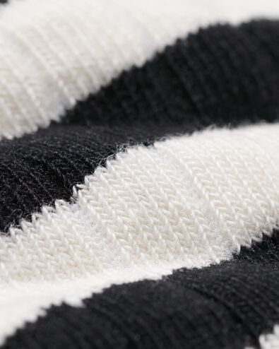 Kinders&ouml;ckchen, gerippt, gestreift &ndash; 5 Paar schwarz - 4321020BLACK - HEMA