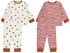 2 pyjamas bébé renards rose - 1000024794 - HEMA