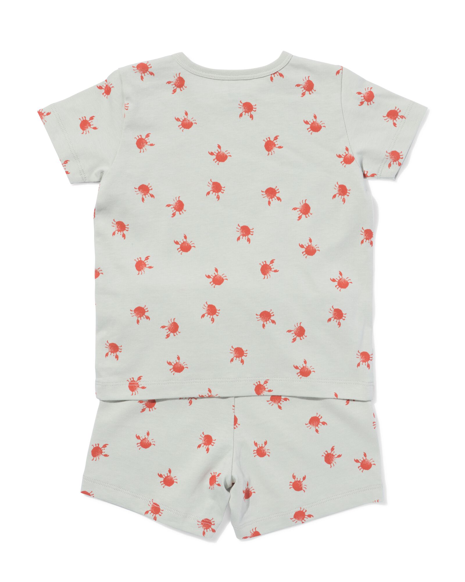pyjacourt b&eacute;b&eacute; crabes bleu clair bleu clair - 33301860LIGHTBLUE - HEMA