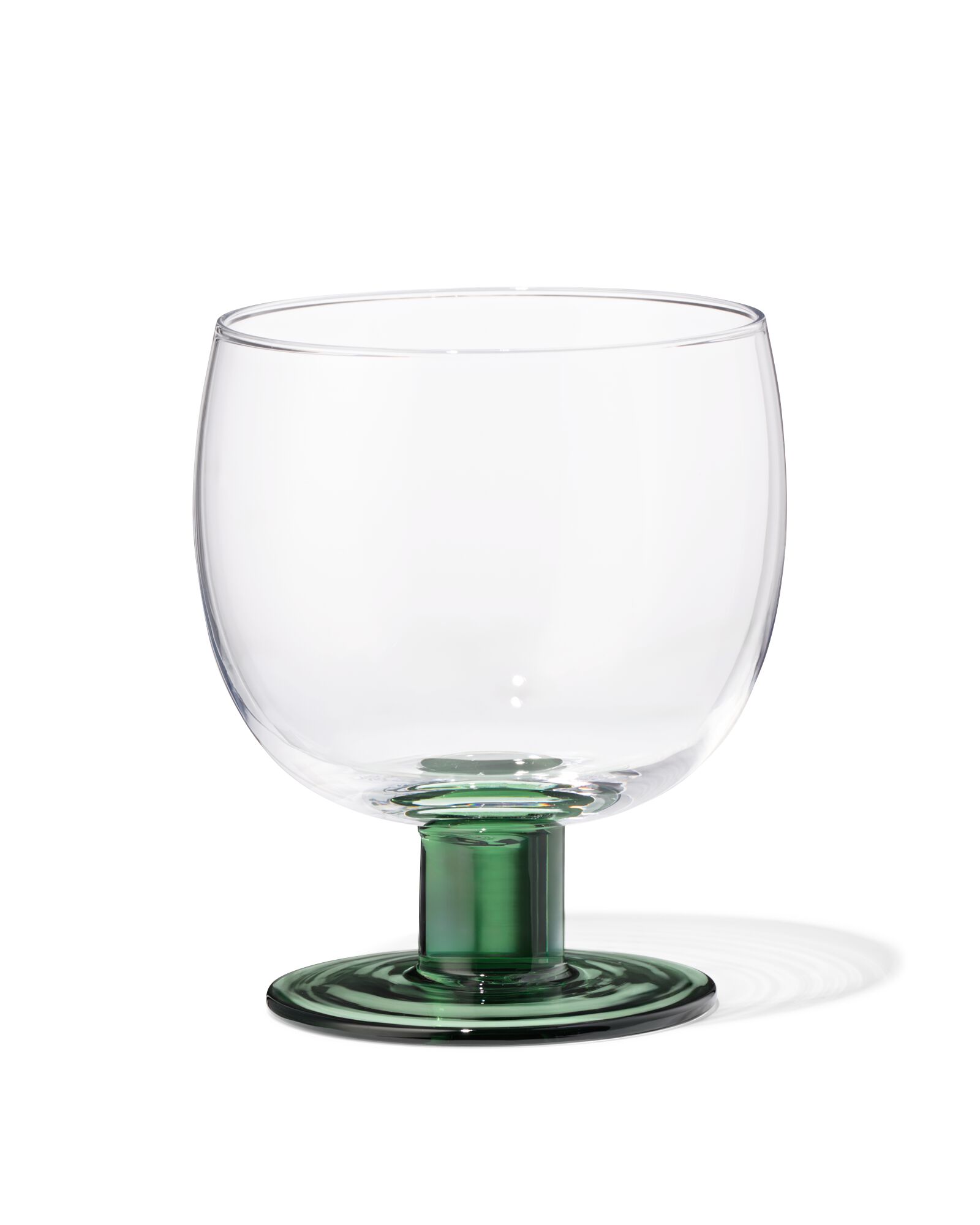 Weinglas 290 ml farbiger Fu&szlig; - 9401167 - HEMA