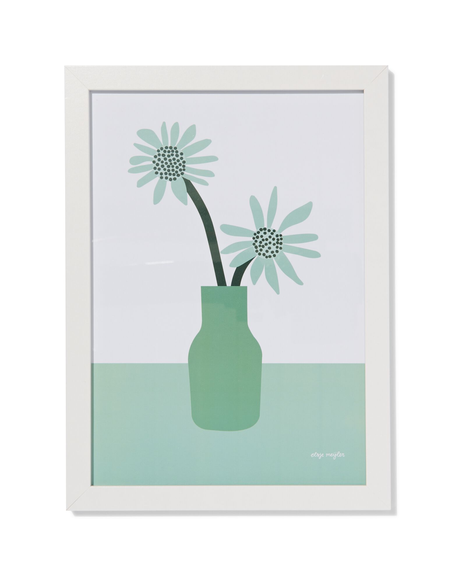 cadre photo A4 bois blanc  A4 blanc - 13621036 - HEMA