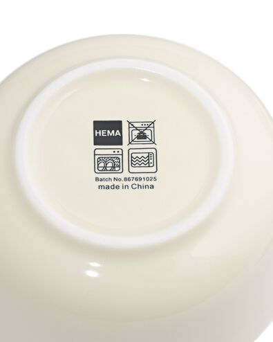 Schale &Oslash; 11 cm, Knap, New Bone China, gelb - 9650316 - HEMA