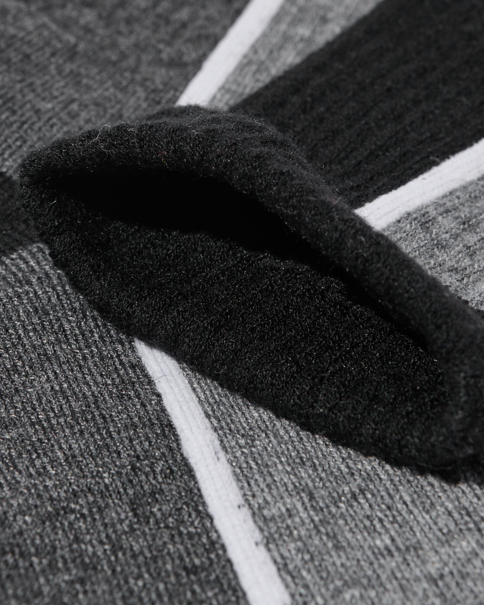 wandelsokken naadloos - 2 paar zwart zwart - 4400060BLACK - HEMA