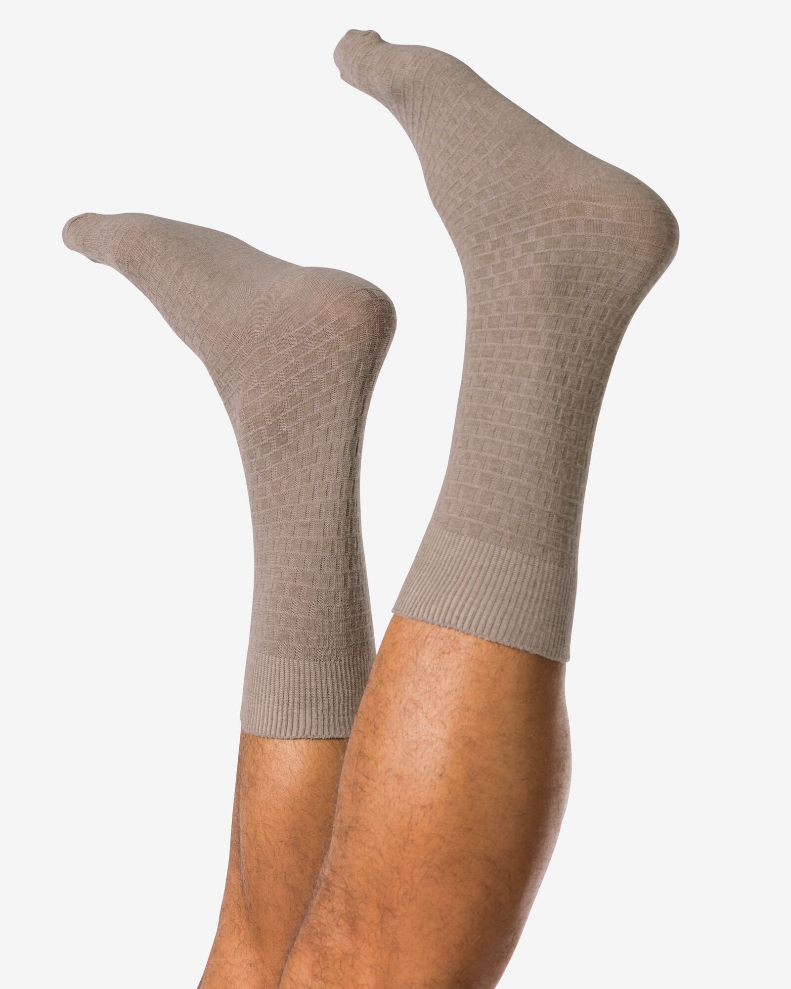 chaussettes structure homme sable sable - 4150610SAND - HEMA