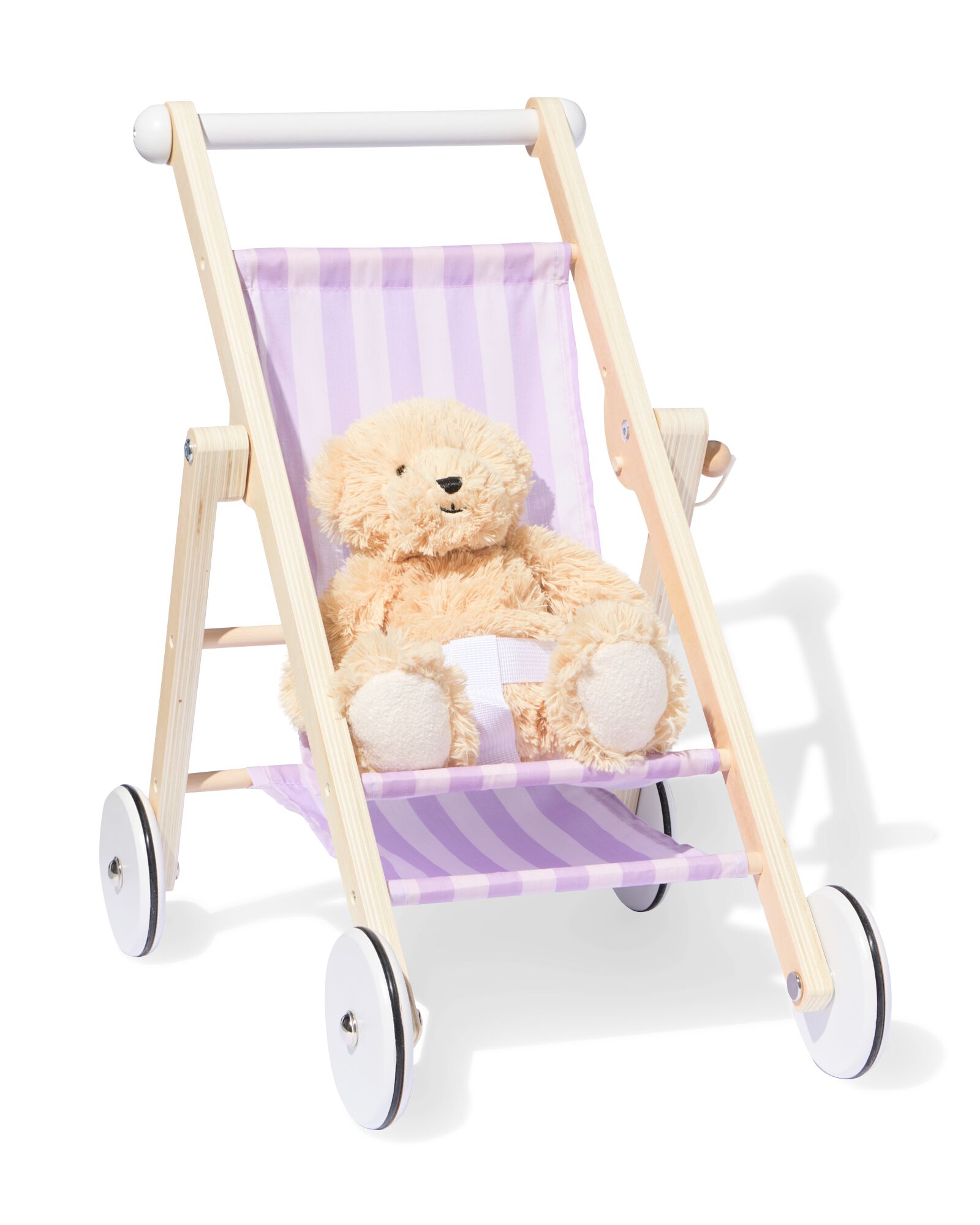 poussette de poup&eacute;e 33x50x46cm bois - 15130472 - HEMA