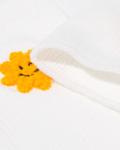 Damensocken, gerippt, Sonne  eierschalenfarben 39/42 - 4280897 - HEMA