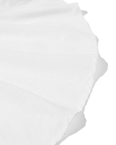 nappe ⌀ 180 cm jacquard &agrave; pois blanc cass&eacute; - 5300145 - HEMA
