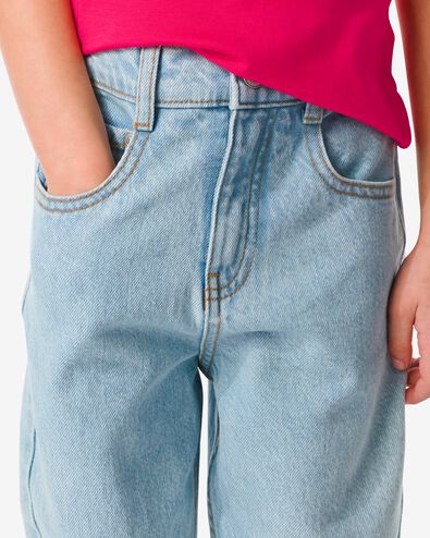 Kinder-Jeans, Momfit hellblau 110 - 30832566 - HEMA