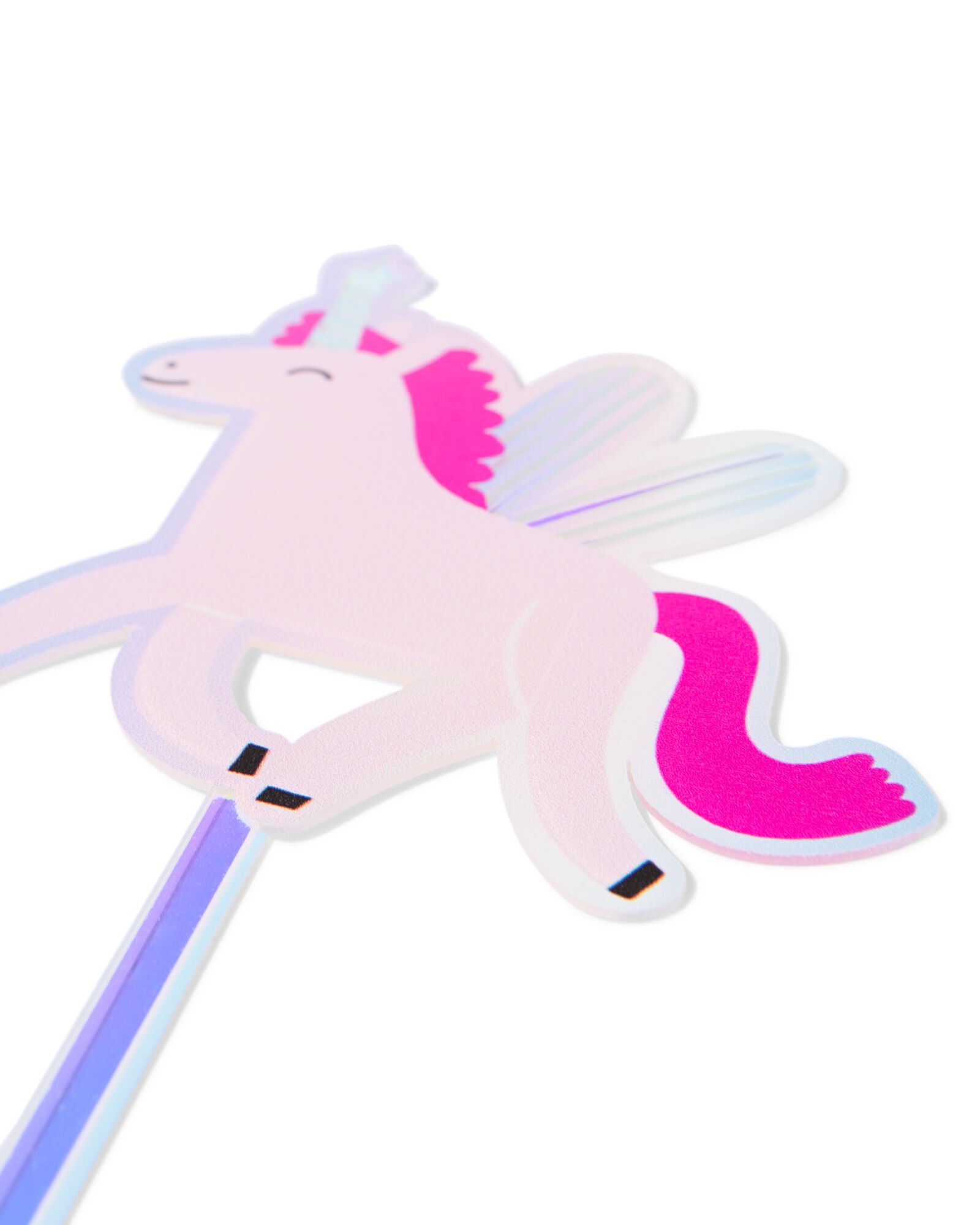 cake topper r&eacute;utilisable arc-en-ciel 7 pi&egrave;ces - 14250167 - HEMA