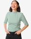 Damen-Shirt Clara, Feinripp grau L - 36254653 - HEMA