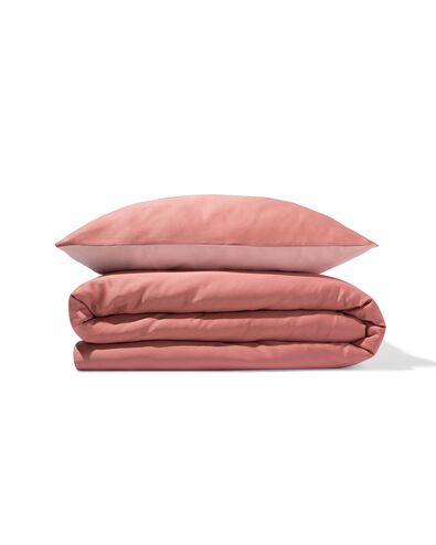 Bettbezug 140 &times; 200/220 cm Satin Rosa - 5750155 - HEMA