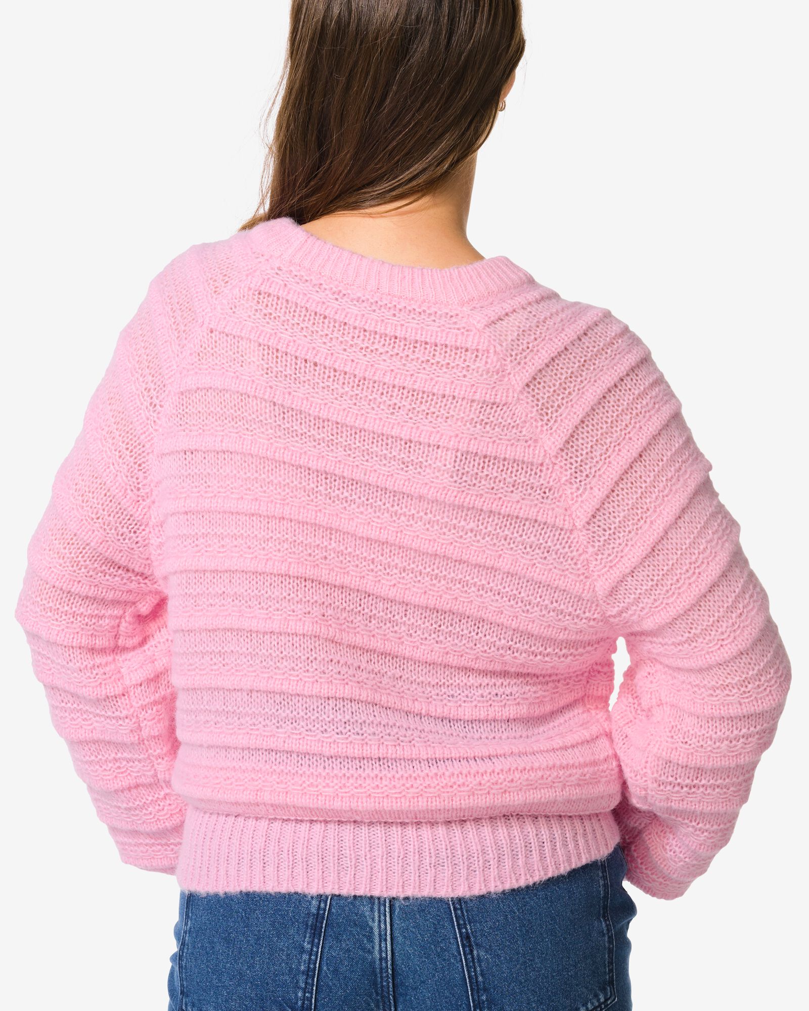 Damenpullover Hella, gerippt lila lila - 36204450LILAC - HEMA