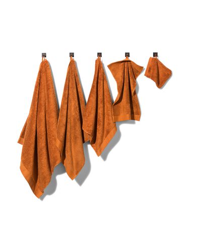 serviette de bain 50x100 qualité hôtelière extra douce marron brun serviette 50 x 100 - 5270013 - HEMA