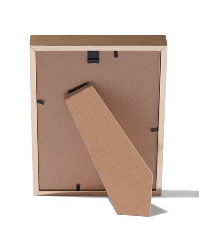 fotolijst hout 21x29.7 facetrand goud A4 goud - 13621071 - HEMA