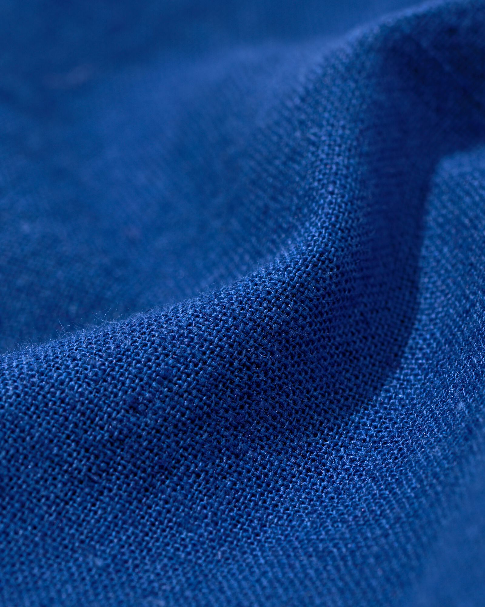 herenoverhemd Louis felblauw felblauw - 2131750BRIGHTBLUE - HEMA