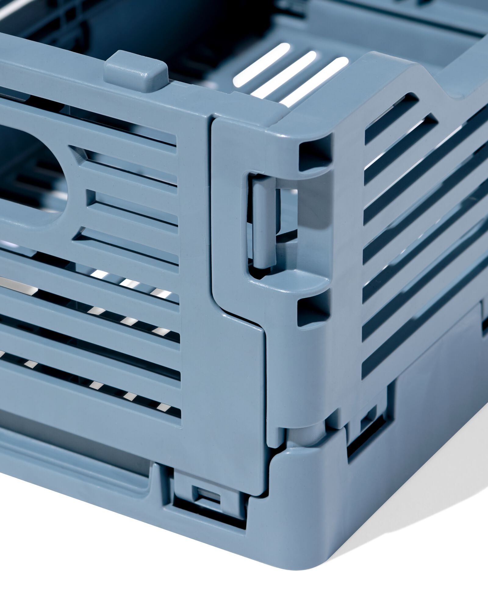 klapkrat letterbord recycled donkerblauw XS  13 x 18 x 8 - 39811086 - HEMA