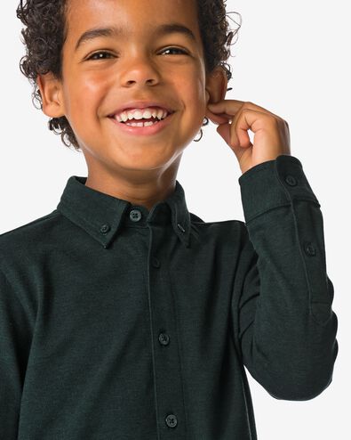 chemise enfant coton vert vert - 30706303GREEN - HEMA