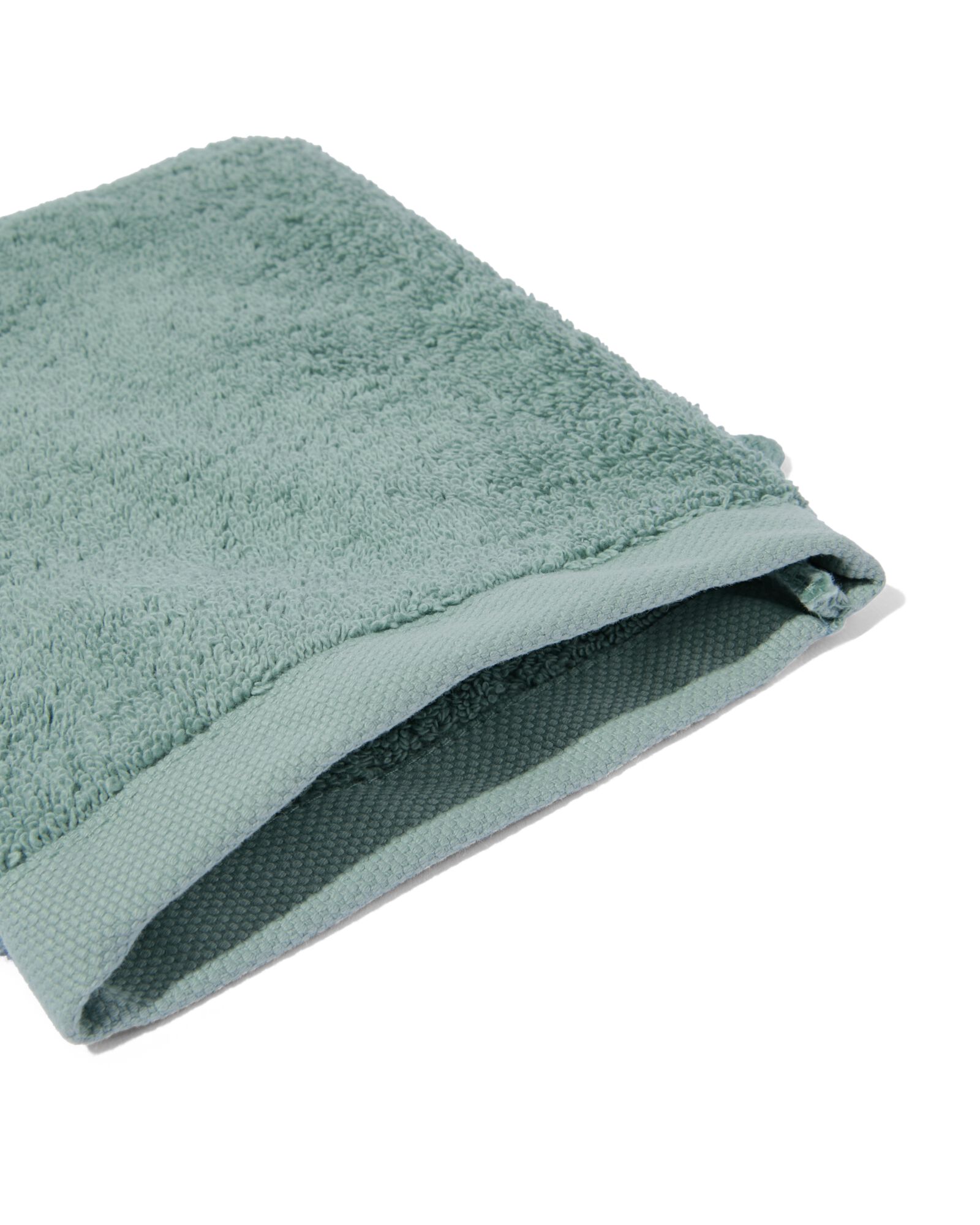 washand hotelkwaliteit extra zacht groenblauw - 5284606 - HEMA