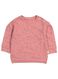 Baby-Sweatshirt altrosa altrosa - 1000015556 - HEMA