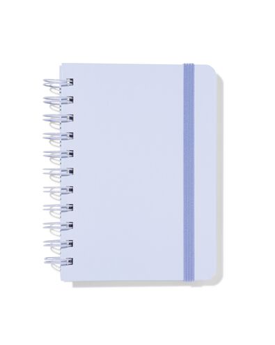 carnet A6 lignes bleu - 14120120 - HEMA