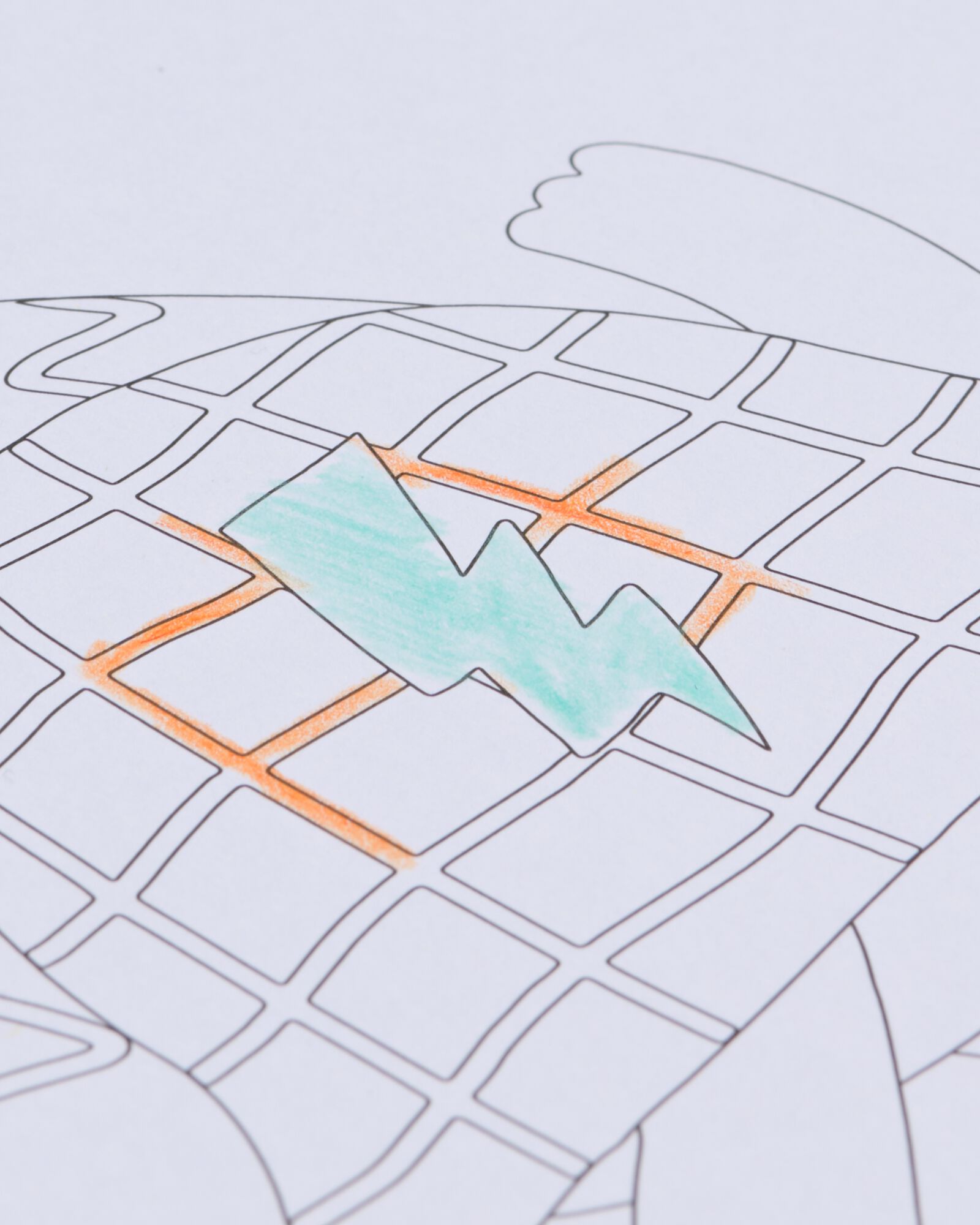 kleurboek A4 superhelden - 15900126 - HEMA