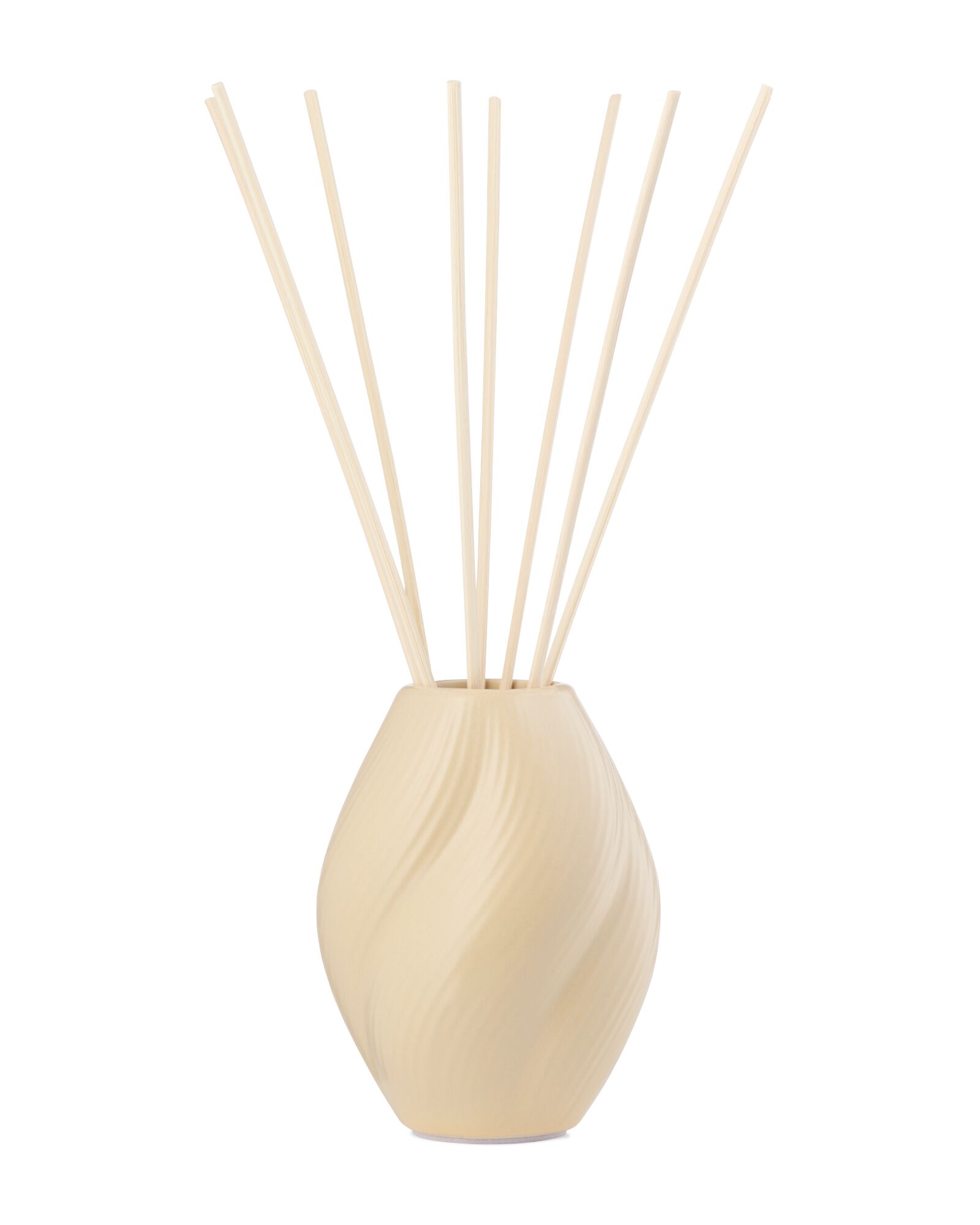 vase pour b&acirc;tonnets parfum&eacute;s ⌀7x10cm c&eacute;ramique twist naturel - 13507542 - HEMA