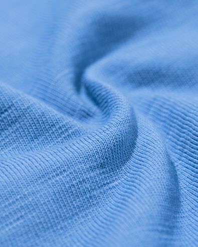 t-shirt homme Jaap textur&eacute; bleu clair bleu clair - 2178830LIGHTBLUE - HEMA