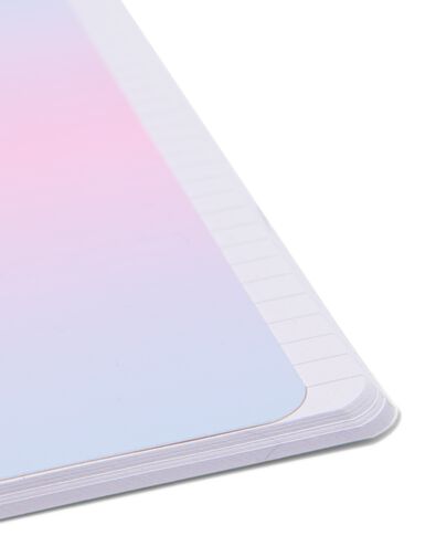 cahier 21x14,8 cm lign&eacute; ombr&eacute; &ndash; 3 pi&egrave;ces - 14102214 - HEMA