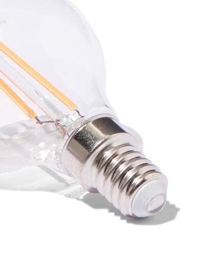 LED-Lampe, klar, E14, 4.2 W, 470 lm, dimmbar, Kugellampe - 20070050 - HEMA