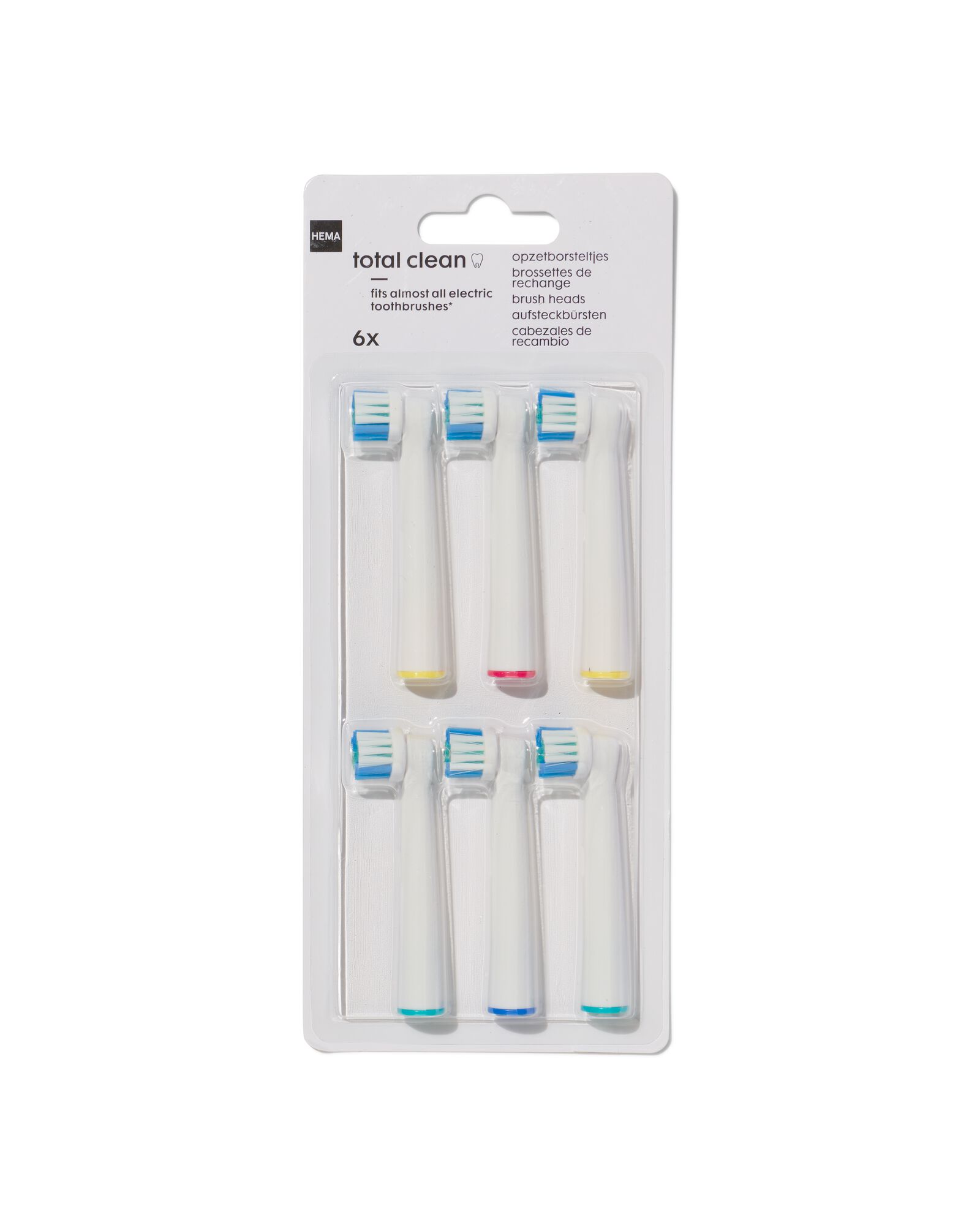 6 brossettes medium - 11133365 - HEMA