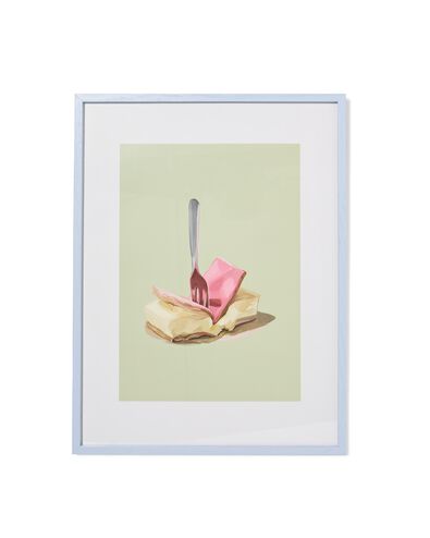 Bilderrahmen 30 &times; 40 cm, Holz, schmal - 13626071 - HEMA