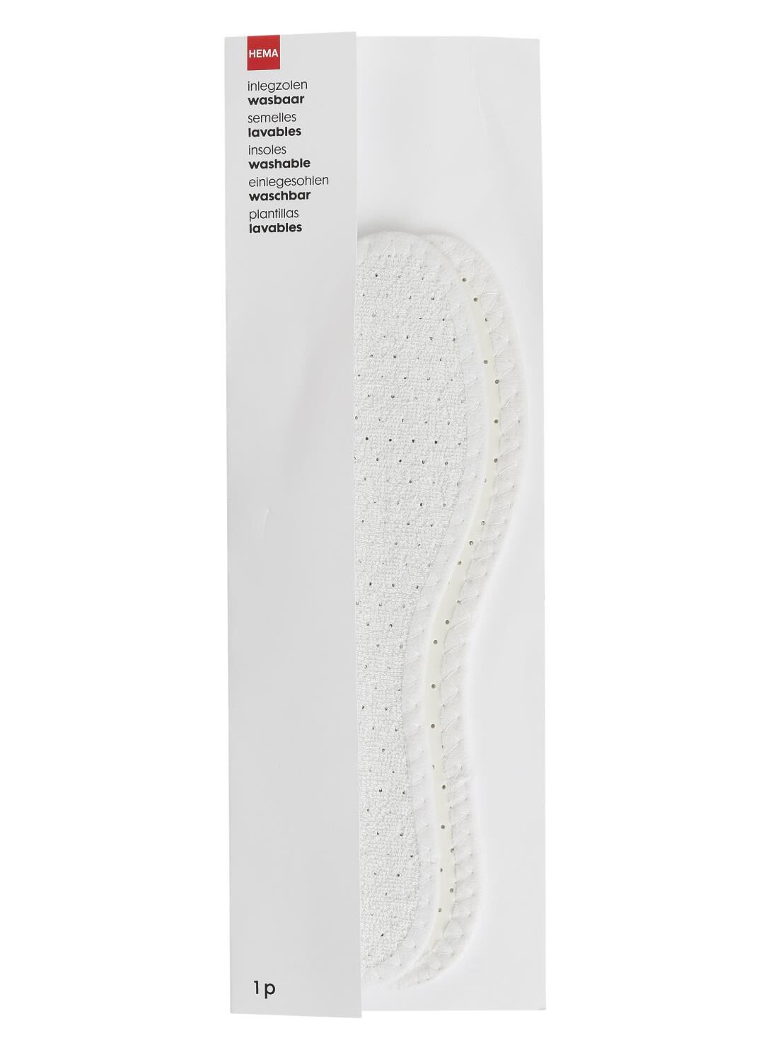 inlegzolen wasbaar maat 36-37 - HEMA