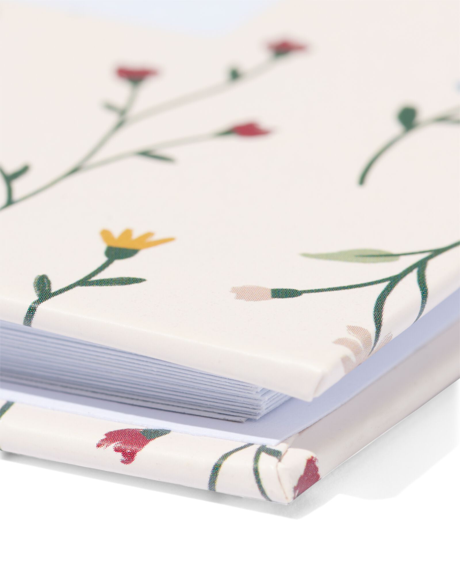 fotoalbum met spiraal en venster 19x18 bloemen - 14650212 - HEMA