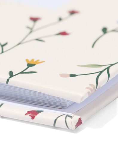 fotoalbum met spiraal en venster 19x18 bloemen - 14650212 - HEMA