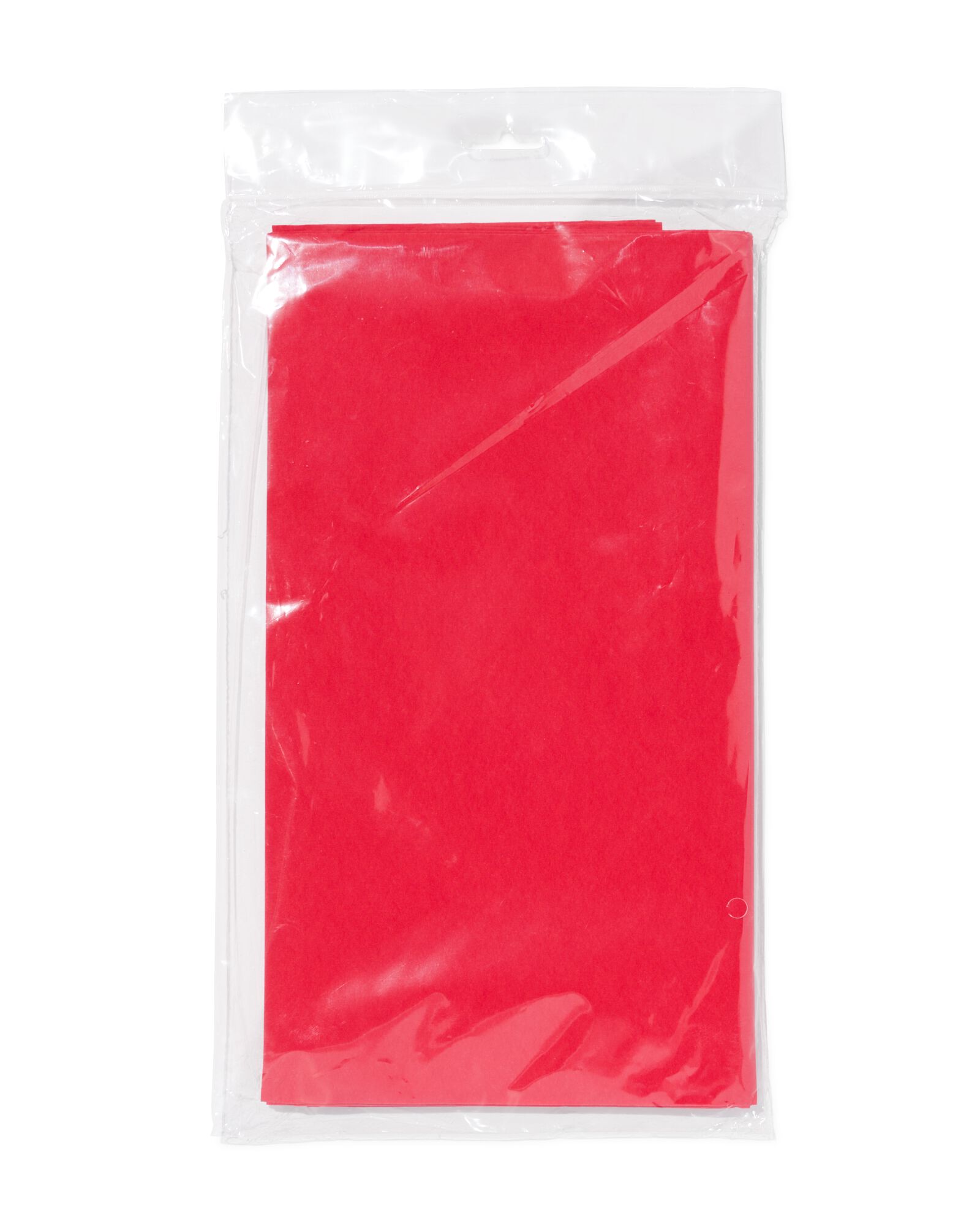 papieren tafelkleed rood 138x220 - 25640071 - HEMA