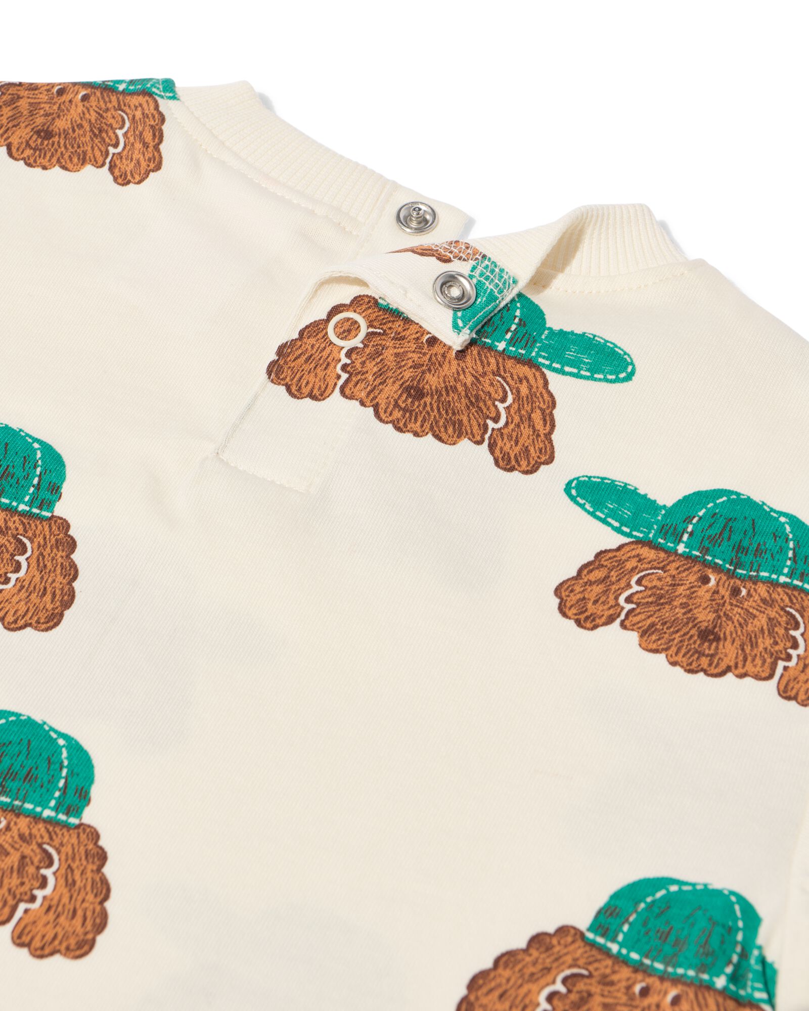 t-shirt b&eacute;b&eacute; jersey chiens blanc cass&eacute; blanc cass&eacute; - 33187040OFFWHITE - HEMA