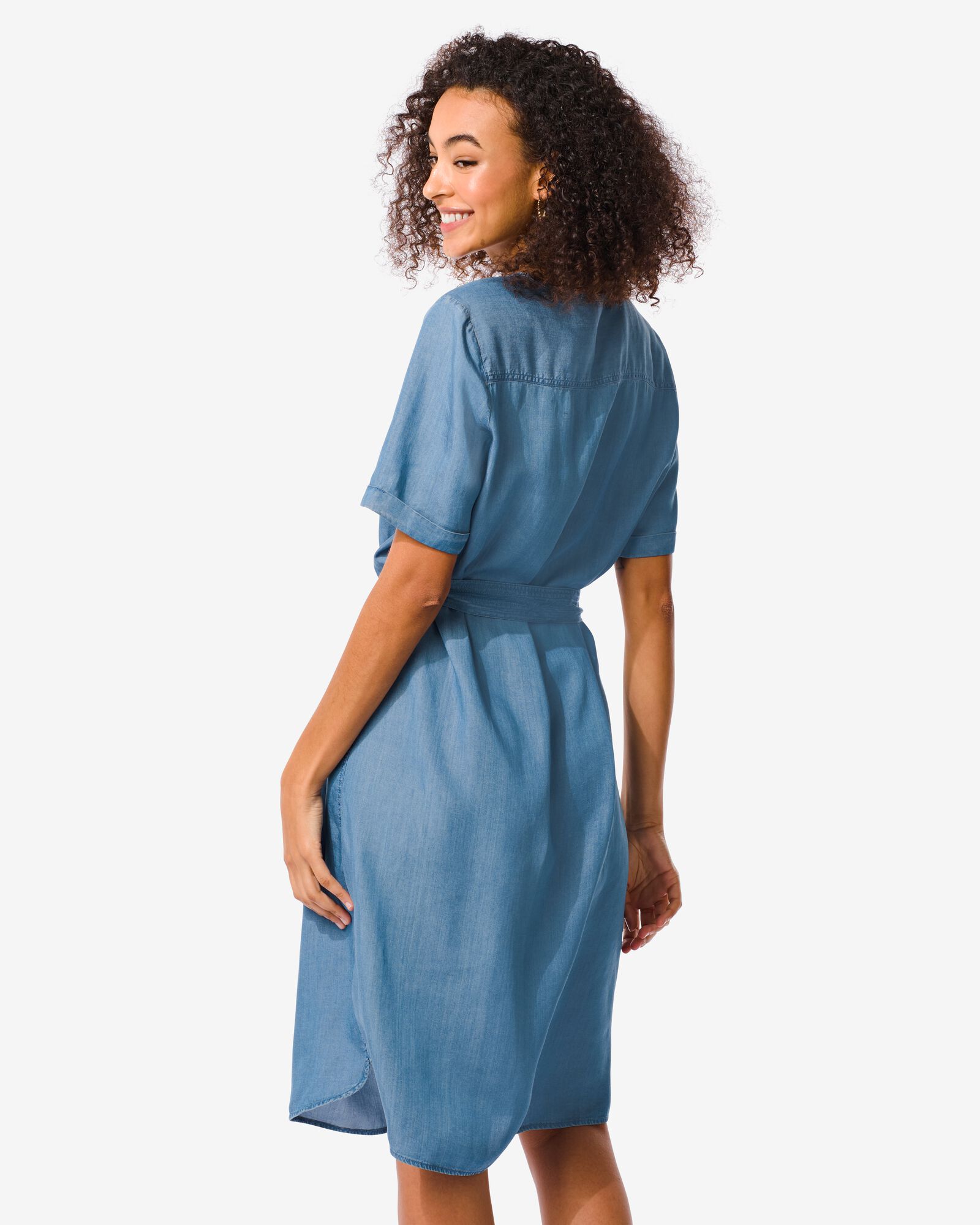 robe femme Rana bleu clair M - 36216117 - HEMA