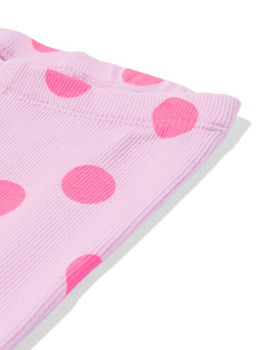 ensemble de v&ecirc;tements b&eacute;b&eacute; coupe confortable c&ocirc;tel&eacute; pois violet violet - 33077270PURPLE - HEMA