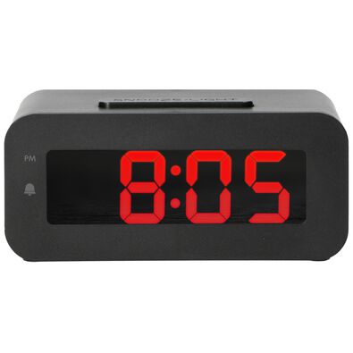 wekker digitaal LED met snoer - 13780022 - HEMA
