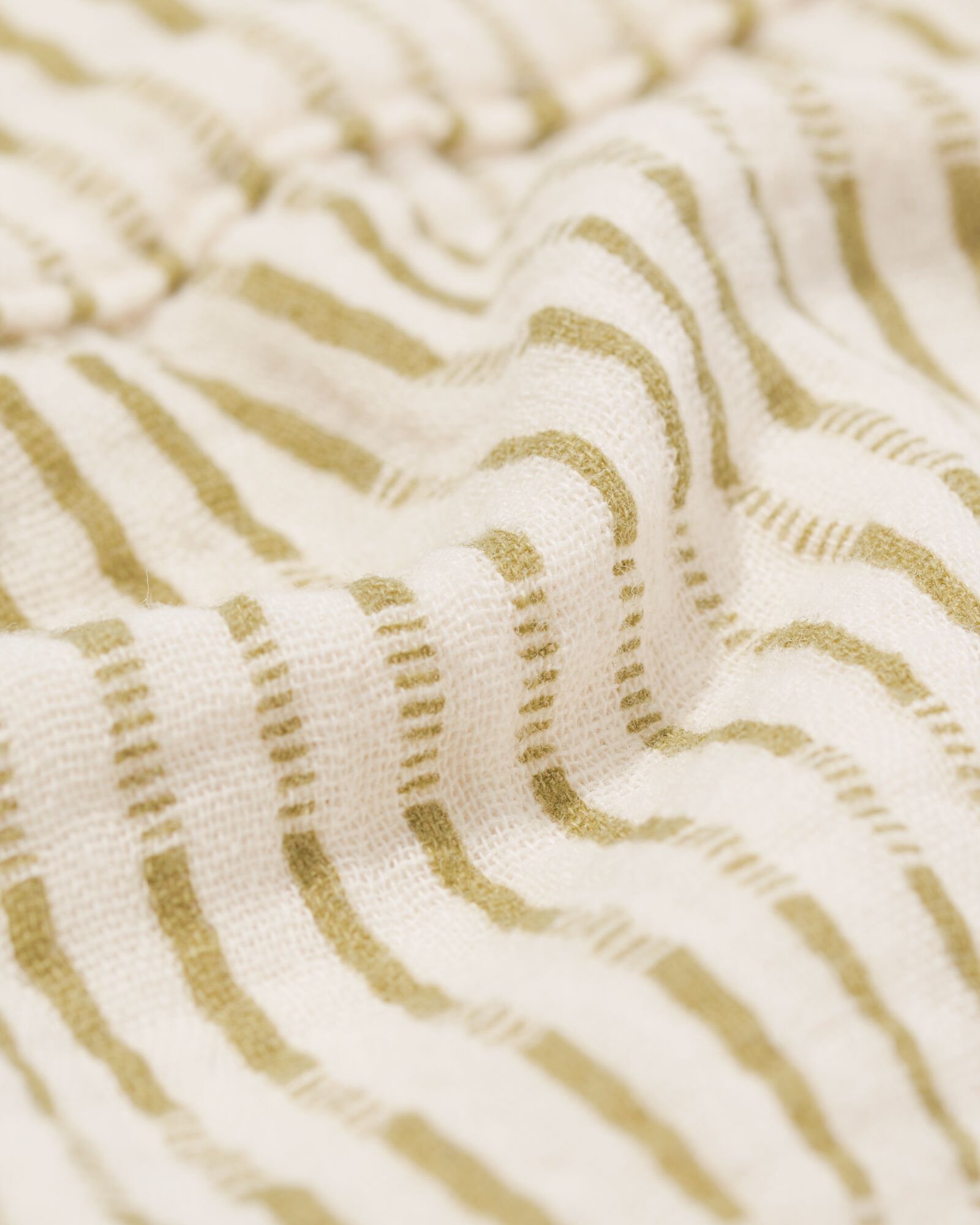 babyjumpsuit mousseline abstract ecru ecru - 33186170ECRU - HEMA