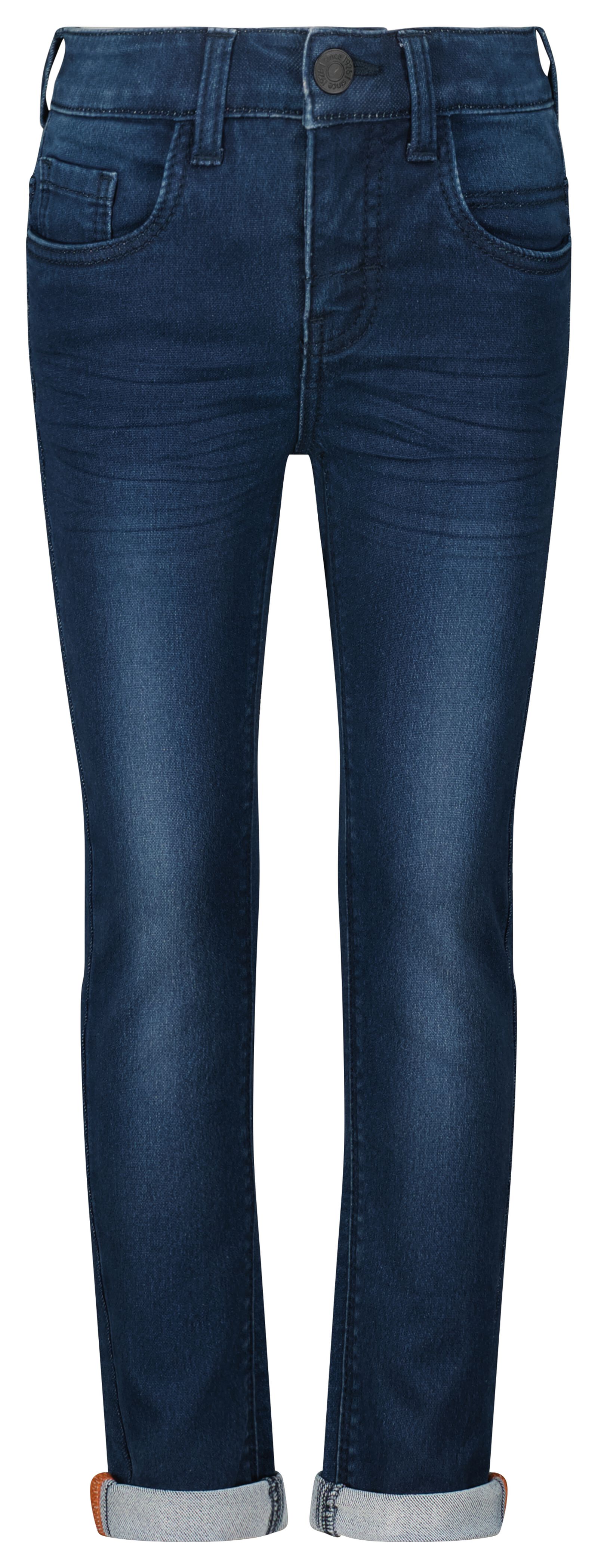 pantalon jogdenim enfant modèle skinny bleu foncé bleu foncé - 1000028286 - HEMA