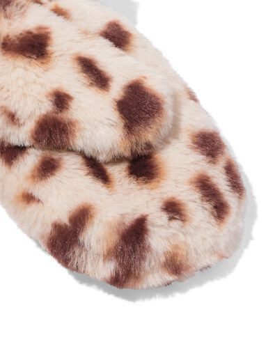 kinderwanten nepbont luipaard bruin - 16700195BROWN - HEMA