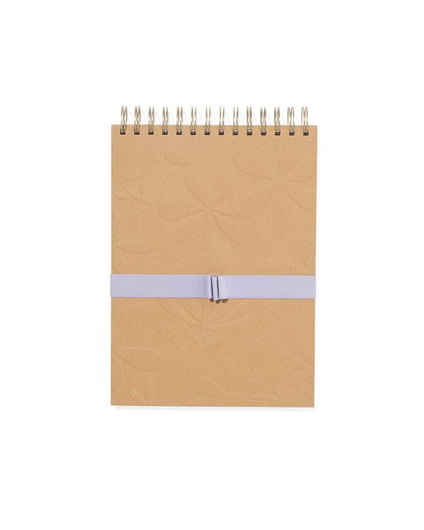 carnet de croquis 18.6x25.4 kraft - 14106012 - HEMA