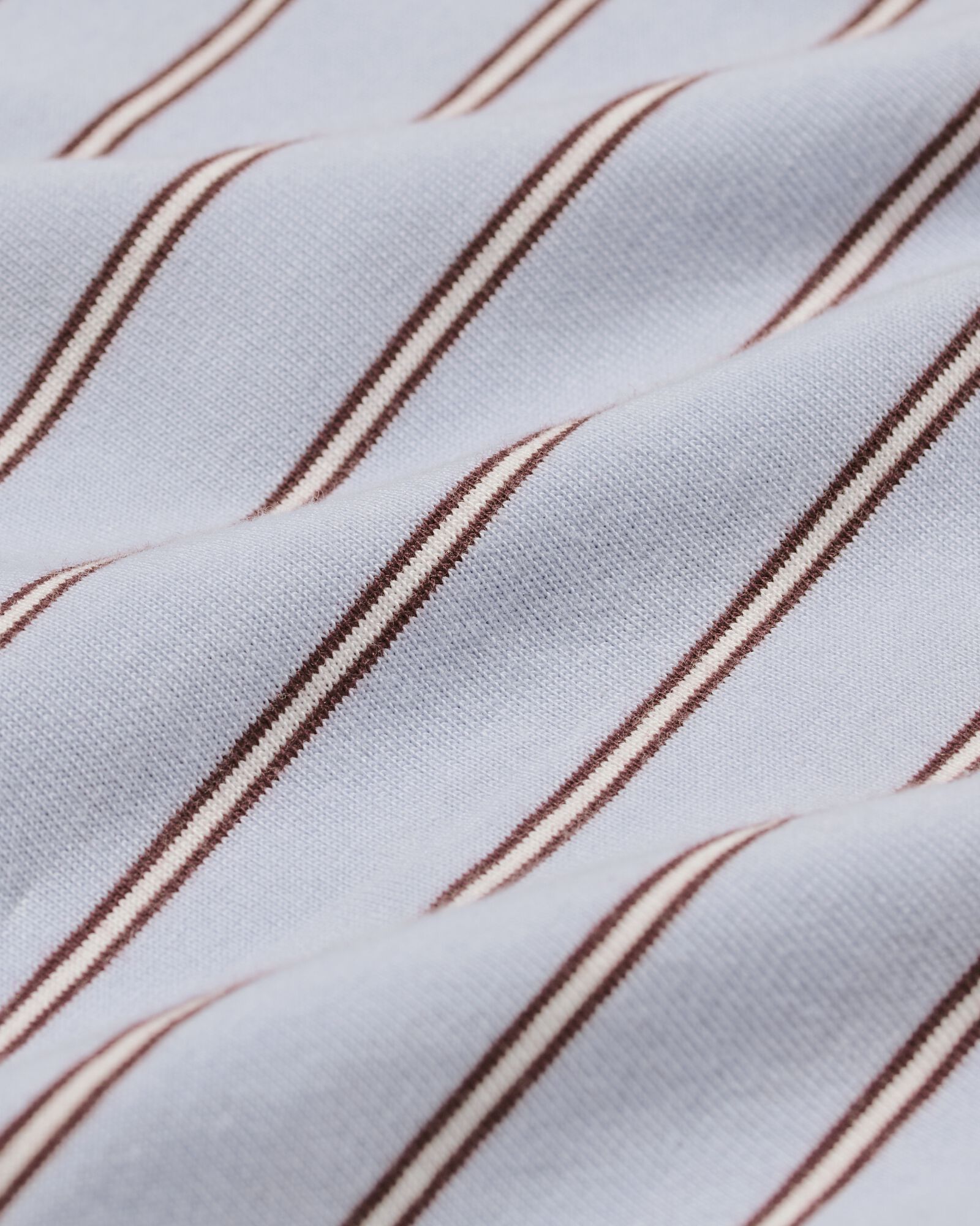 damesshirt Elif jersey strepen  blauw blauw - 36206880BLUE - HEMA